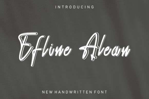 Efline Alean Font
