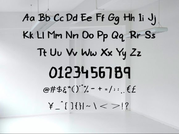 El Guapo Font Poster 4