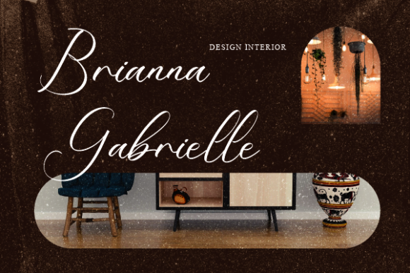 Elaine Antonella Font Poster 3
