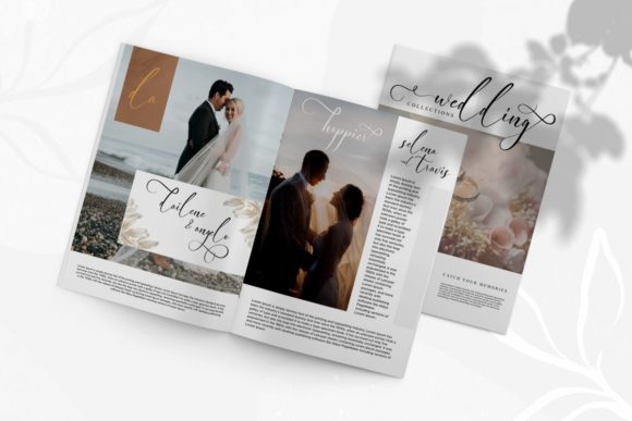 Elegant Wedding Font Poster 2