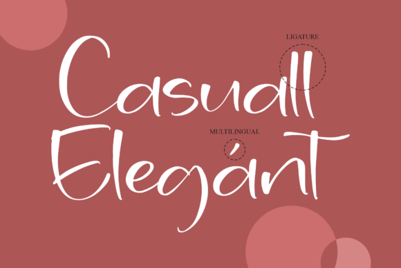 Elegante Beauty Font Poster 11