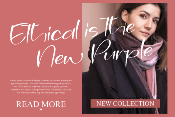 Elegante Beauty Font Poster 4