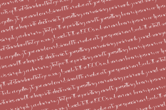 Elegante Beauty Font Poster 8