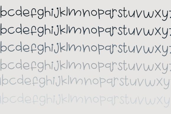 Elementary Hand Font Poster 5