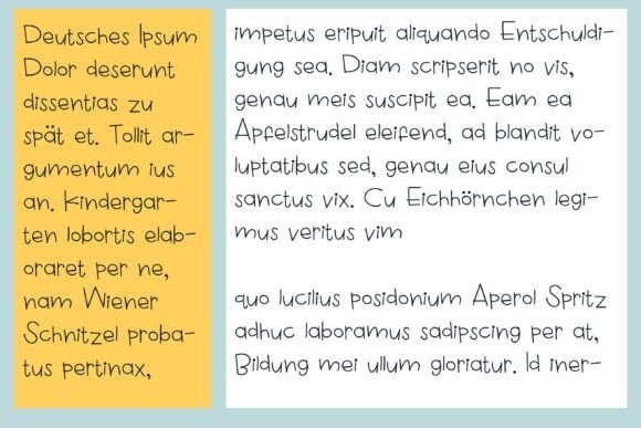 Elementary Hand Font Poster 7