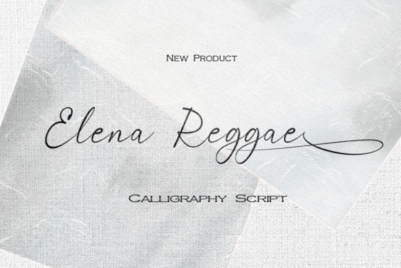 Elena Reggae Font Poster 1