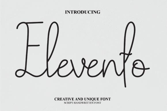 Elevento Font