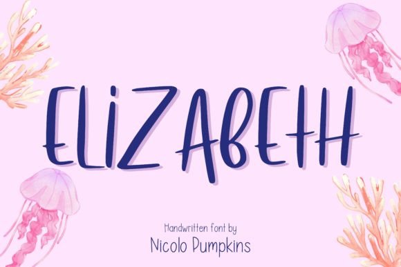 Elizabeth Font Poster 1