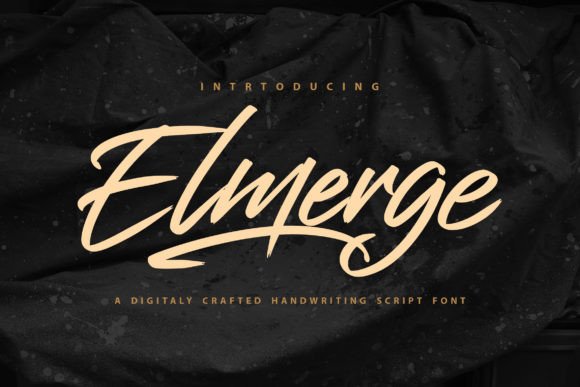 Elmerge Font Poster 1