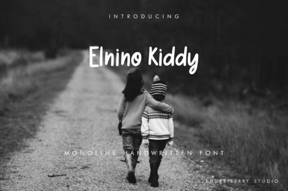 Elnino KIddy Font Poster 1