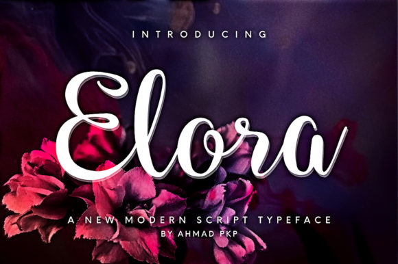 Elora Font Poster 1