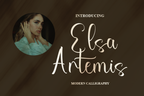 Elsa Artemis Font Poster 1