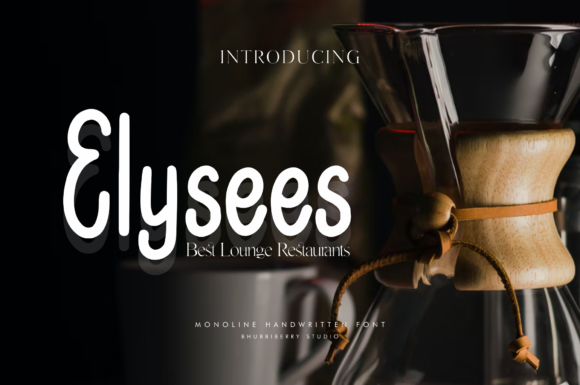 Elysees Font Poster 1