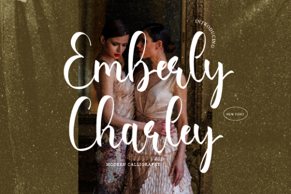 Emberly Charley Font Poster 1