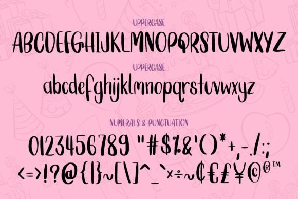 Emberlynn Font Poster 2