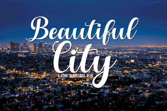 Emeland Font Poster 6