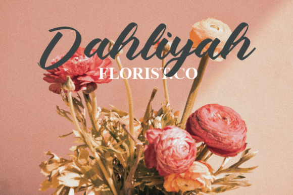Emelia Celine Font Poster 16