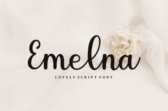 Emelna Font Poster 1