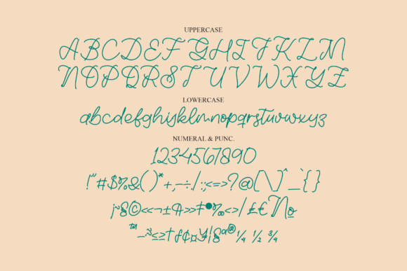 Emerald Micigan Font Poster 12