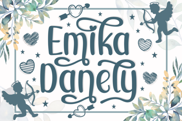 Emika Danely Font Poster 1