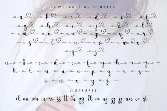 Emily Bonza Font Poster 14