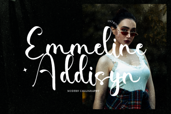 Emmeline Addisyn Font Poster 1