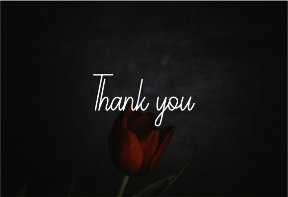 Emoly Signature Font Poster 8