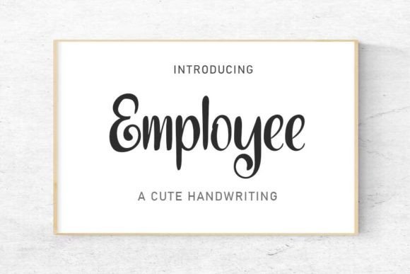 Employee Font