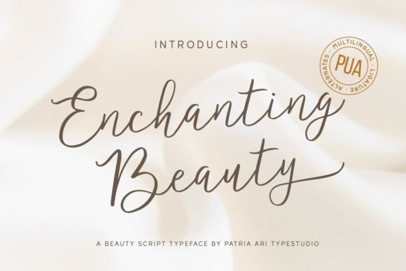 Enchanting Beauty Font Poster 1
