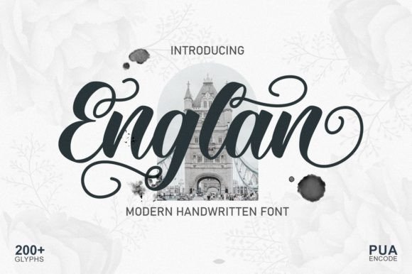 Englan Font Poster 1