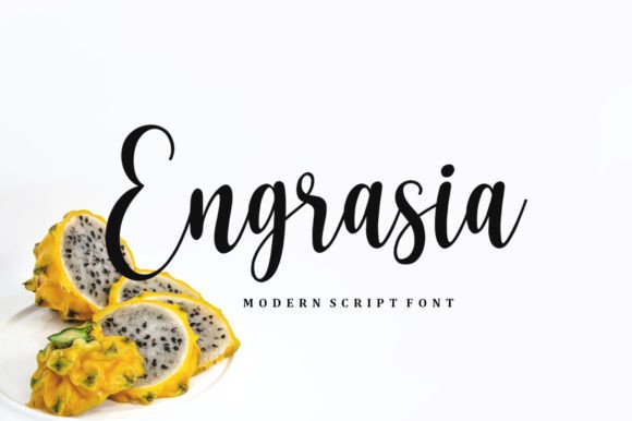 Engrasia Font Poster 1