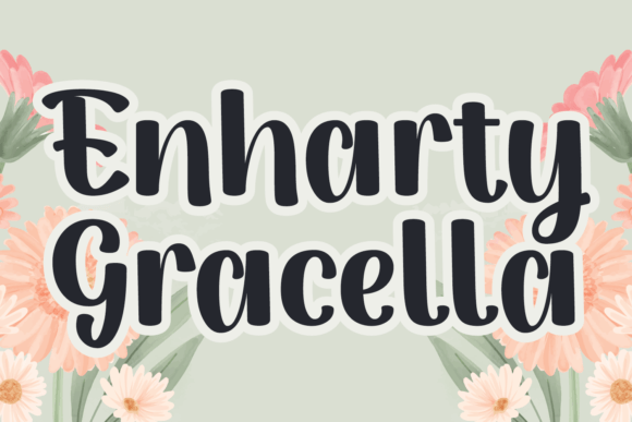 Enharty Gracella Font Poster 1