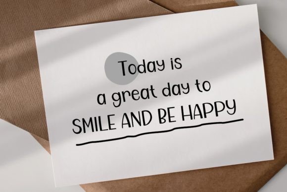 Enjoy Writing Font Poster 2