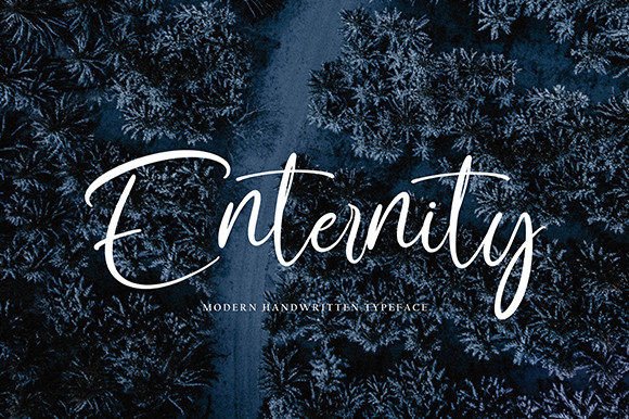 Enternity Font Poster 1