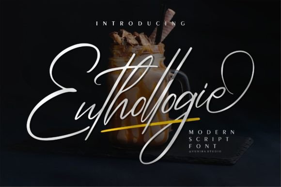 Enthollogie Font Poster 1