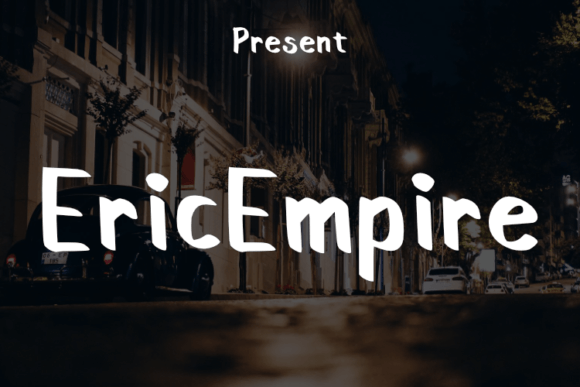 Eric Empire Font Poster 1