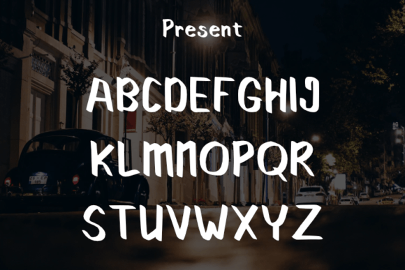 Eric Empire Font Poster 2