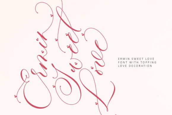 Ermin Sweet Font Poster 10