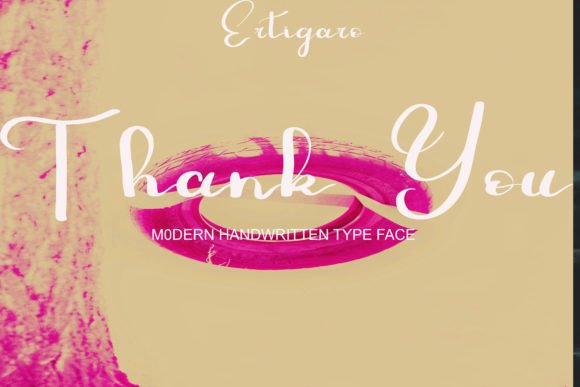 Ertigaro Font Poster 8