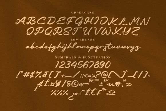 Estancy Font Poster 13