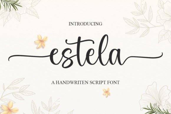 Estela Font Poster 1