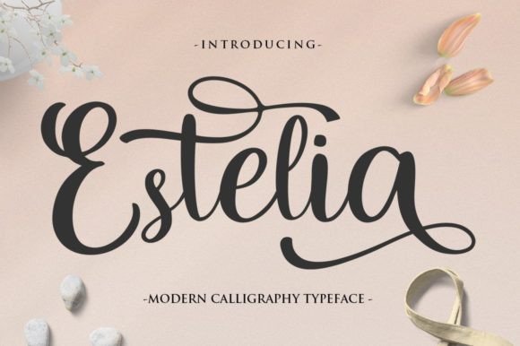 Estelia Font Poster 1