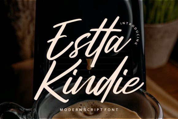 Estta Kindie Font Poster 1