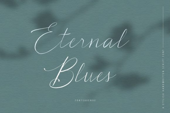 Eternal Blues Font Poster 1