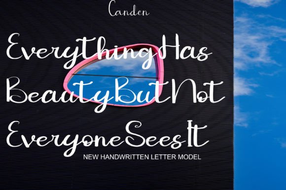 Ethem Beys Font Poster 3