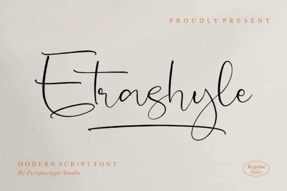 Etrashyle Font