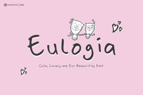 Eulogia Font Poster 1