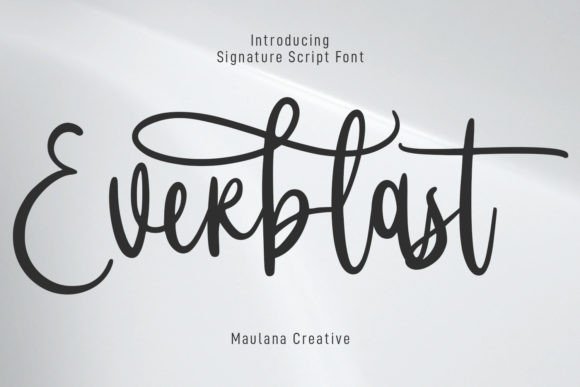 Everblast Font