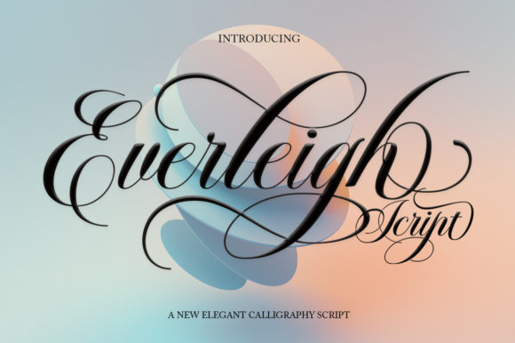 Everleigh Font Poster 1