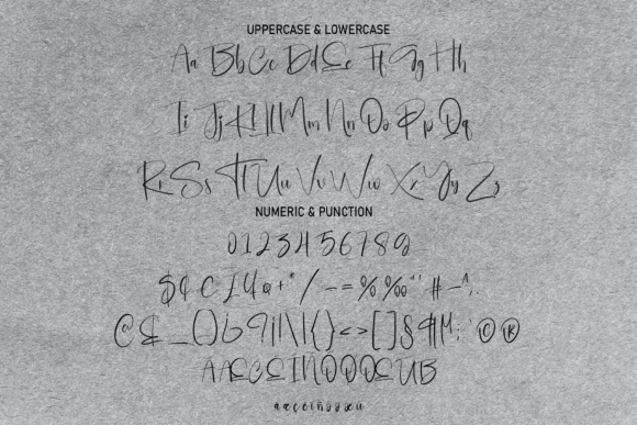 Everyday Font Poster 6